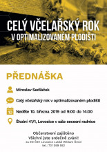 Celý včelařský rok